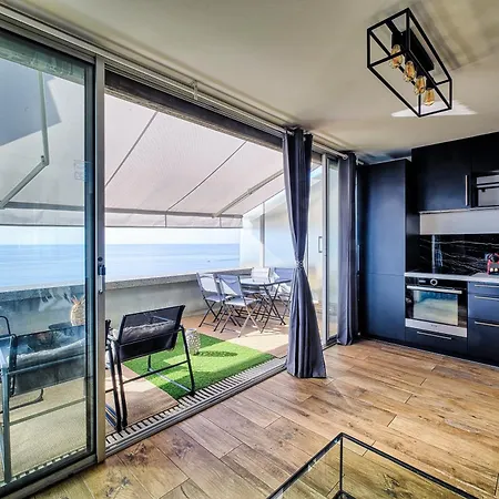 Apartament Sea View - 5min Monaco - Swimming Pool *